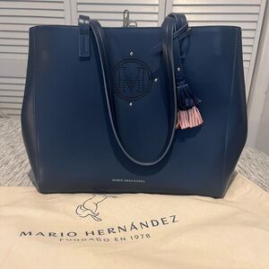 Mario Hernandez Genuine Leather Tote